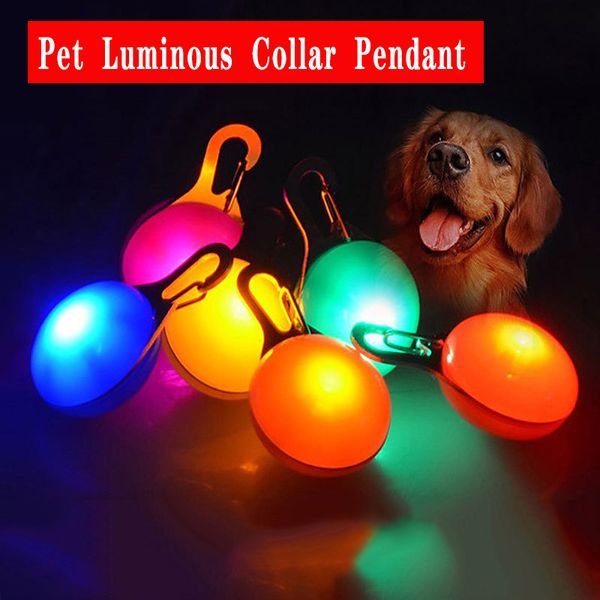 Led Clip-on Haustier Sicherheit Licht Haustier Leuchtende Anhänger Outdoor Reise Hund Sicherheit Anhänger Haustier Liefert Großhandel