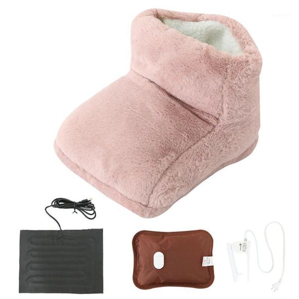 

winter supplies plug-in high-cut fur foot warmer office heating artifact u1je1
