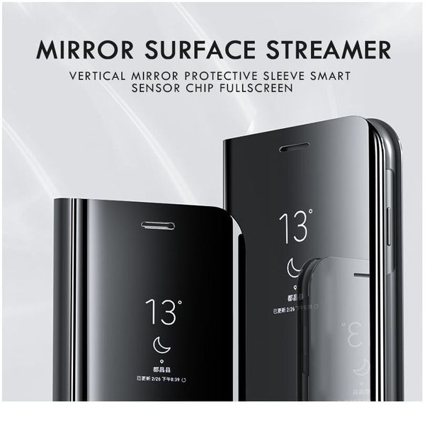 

for huawei honor 9c case smart mirror case on honer xonor 9 c honor c9 aka-l29 6.39' phone stand coqu sqczpg