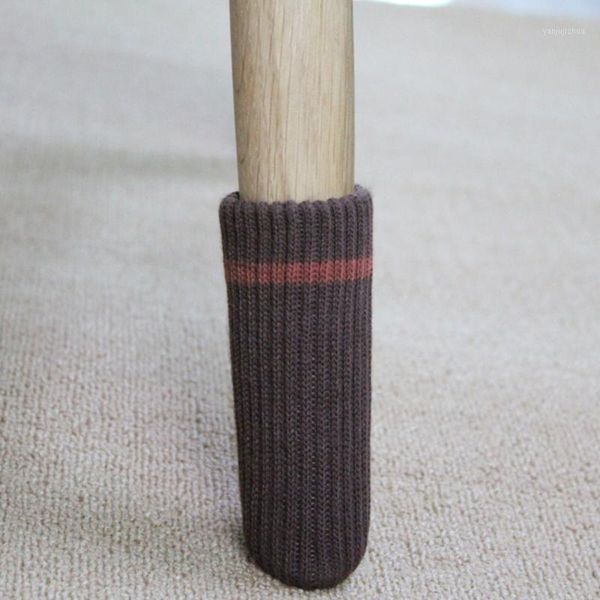 

4pcs anti-slip protector table thicken knitting furniture feet sleeve cover floor protection chair leg socks1