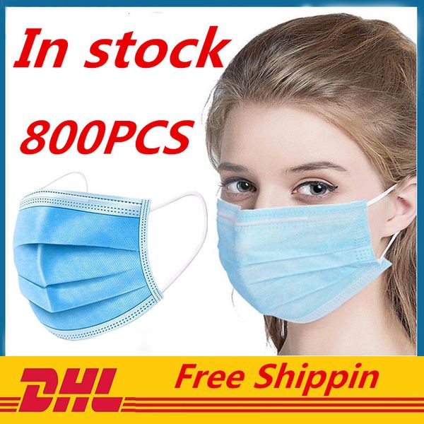 

new 3-layer 3ply non-woven disposable protection and personal health mask with earloop mouth face sanitary maskst88n