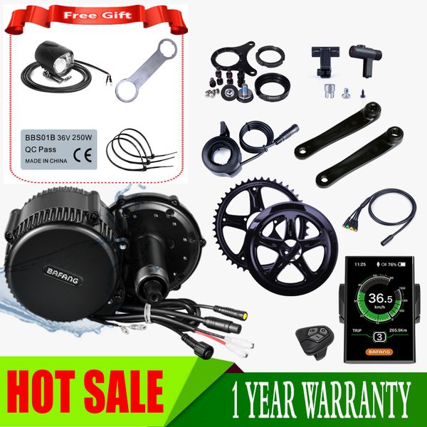 

bafang bbs01b 36v 250w mid drive motor electric bike conversion kit ebike bicycle middle engine parts