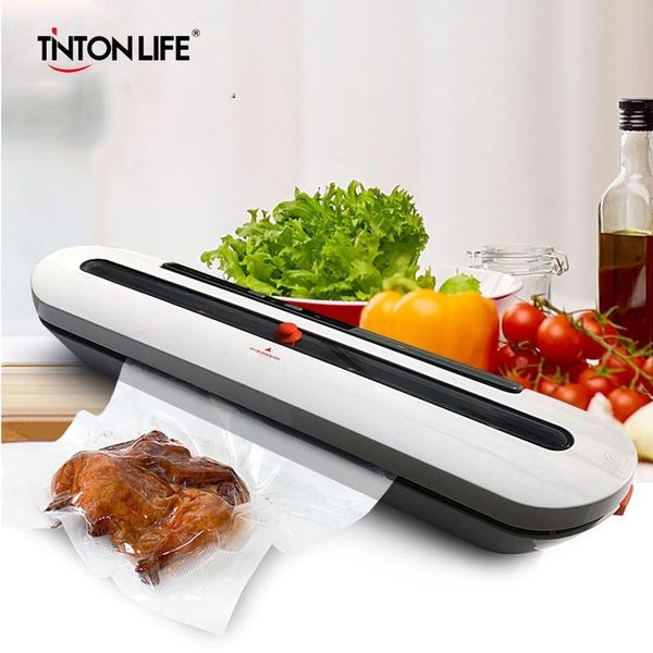 

tinton life food vacuum sealer packaging machine with 10pcs bags vacuum food sealing machine vacuum sealer packer fy7386