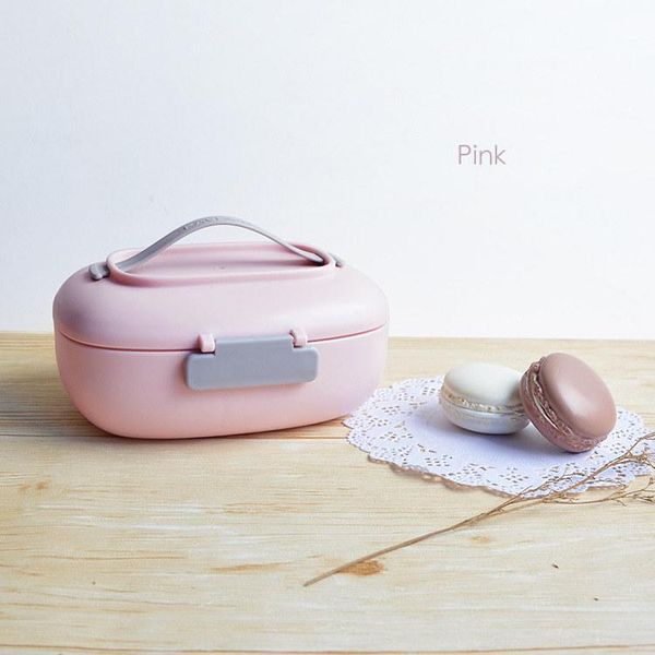 

baispo microwaveable box box fashion bpa free bento box портативная еда контейнер для хранения еды герметичный контейнер для школьного пикни