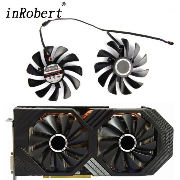 

95mm cooler fan fdc10u12s9-c replace for xfx amd radeon rx 580 590 rx580 rx590 graphics card cooling fan1