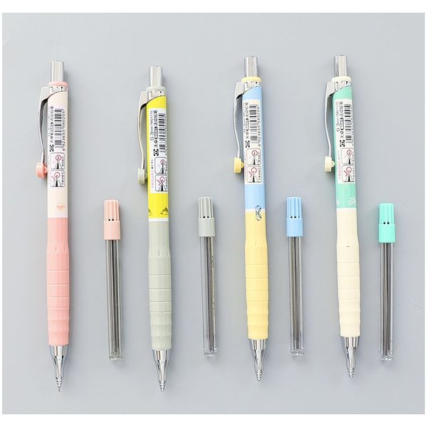 

0.м милый красочный пластиковый механический карандаш простой свежий мэтический карандаш набор для школьных принадлежностей корейский каваи