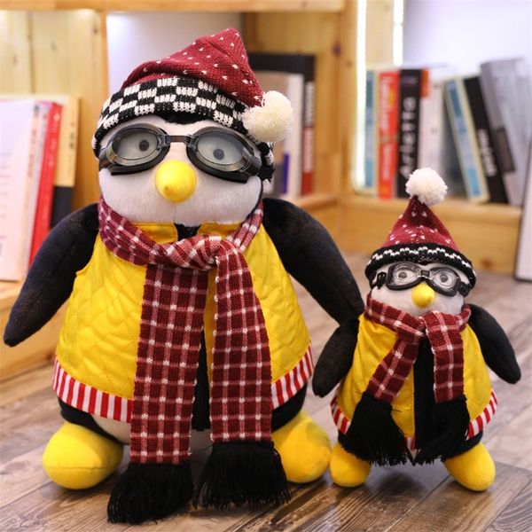 

47cm 27cm tv serious friends penguin plush toys joey's friend hugsy penguin rachel stuffed animal dolls for children gift y200703