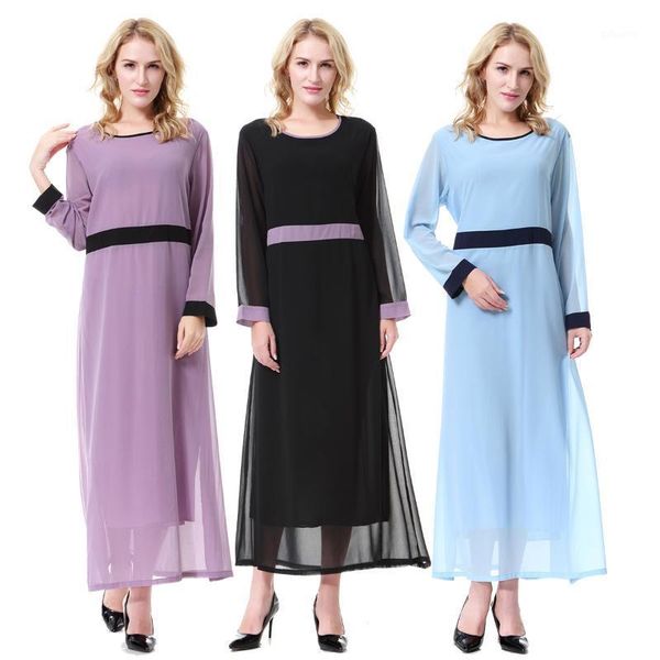

fashion kaftan abaya dubai arabic islam turkey muslim womens chiffon long dress islamic abaya jilbab cocktail long maxi dress1, Red