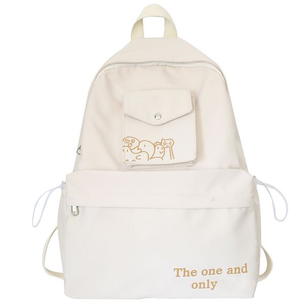 

lady book cartoon print backpack luxury girl kawaii school bag college student female backpack cute fashion women bag new trendy c1223