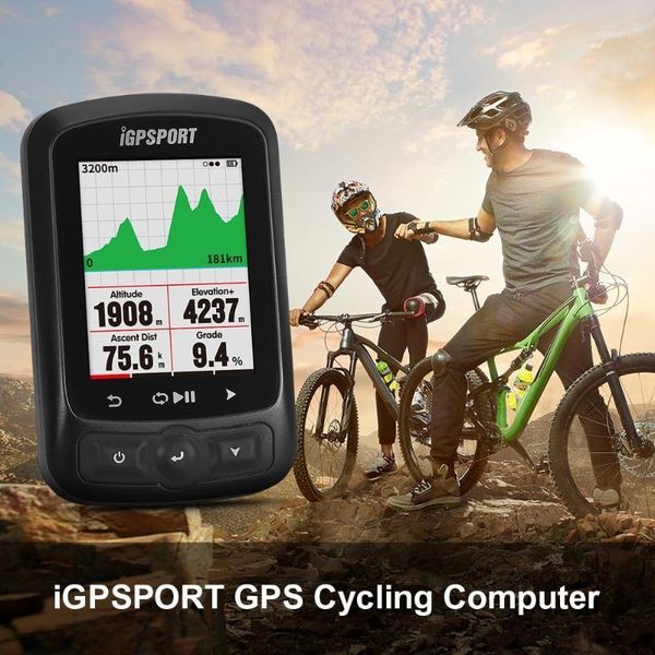 

2.2inch speedometer for bicycle computer wireless gps cycling ant+ function with road map bike navigation odometer with mount1