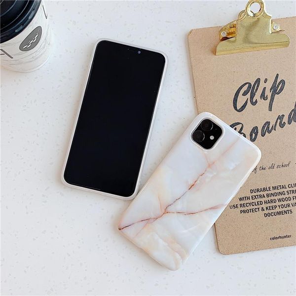 

flykylin мраморный чехол для iphone 11 pro max задняя крышка на huawei p20 lite p30 plo phone coque soft imd silicone wmtckz infant2005