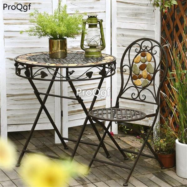 

prodgf 1pcs a set creative ancient series garden chair