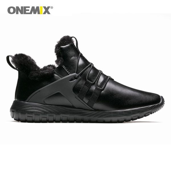 

мужчины на открытом воздухе обувь для ходьбы onemix slip-on black light cool человек снежные ботинки сохраняйте теплый мужчина обучение спор