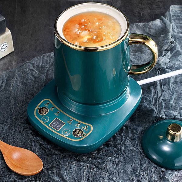 

360w electric stew cup health pot ceramic slow cooker cup heater boiling cup mug warmer with appointment insulation 220v y1201