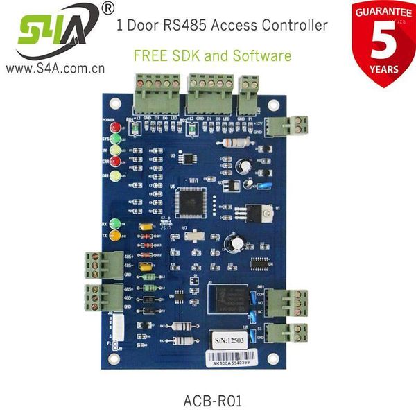 

fingerprint access control rs485 communication controller board for single door management software1