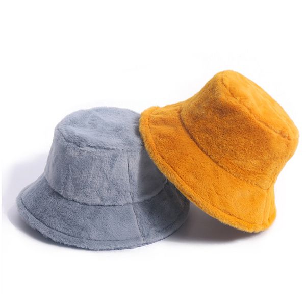 

шляпа кролика круглая рыболов шляпа женские твердые вещества держите теплый утолщение ветрозащитные ухо защиты от осени и зимних ведров шляп, Black;white