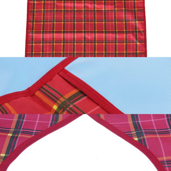 

factory6yzzfactory7cpucloth waterproof reusable protector washable crumb catcher mealtime bib red