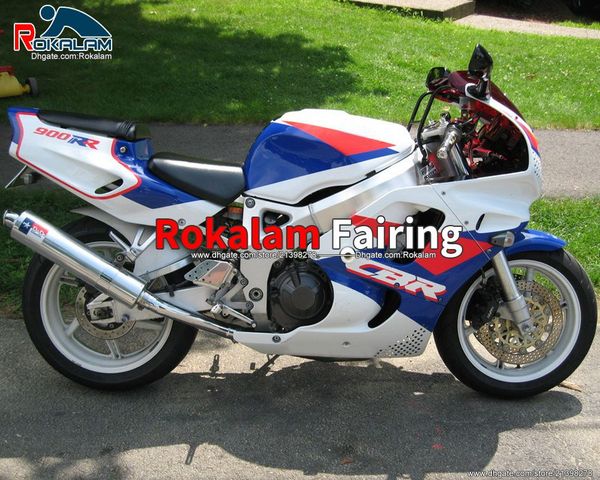 

blue white black fairing kit for honda cbr900rr cbr893 92 93 cbr900 rr cbr893 1992 1993 abs motorcycle fairings