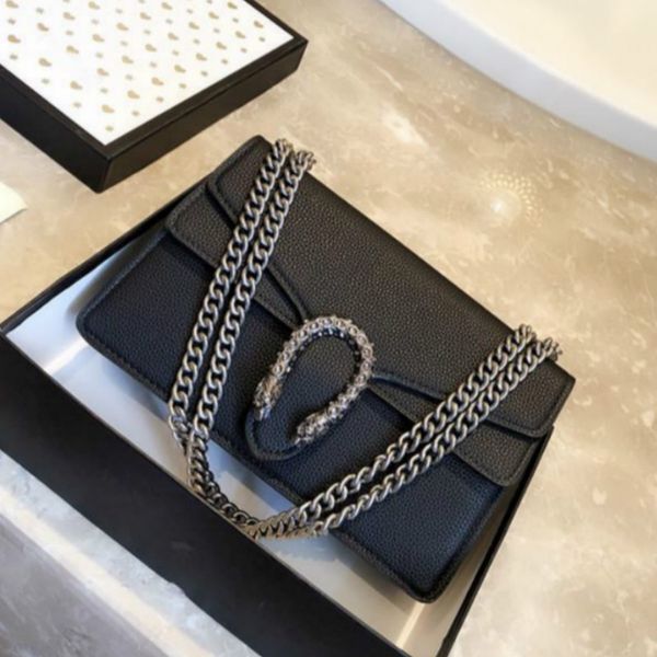 

lychee leather retro luxury handbag women wallets designer original leather shoulder bag chain flap diagonal bags