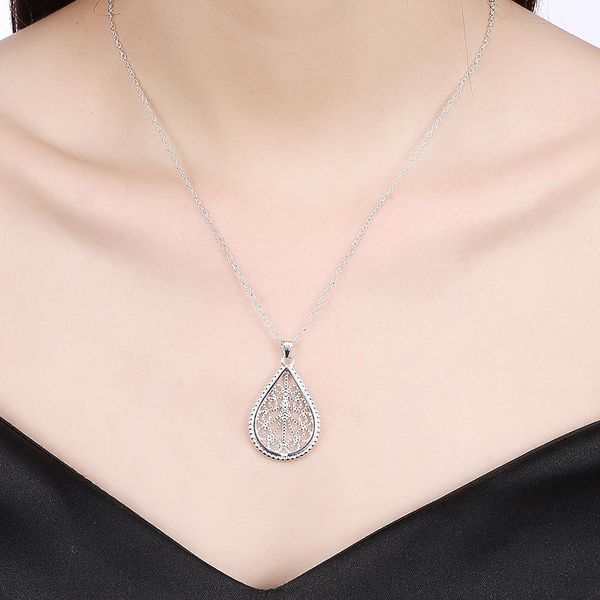 

fashion silver plated color cute women retro pendant drop wedding lady charms jewelry necklaces party gift jsn854 h bbyhcg