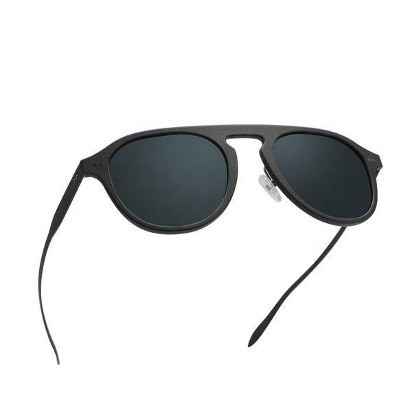 

classic round polarized carbon fiber sunglasses