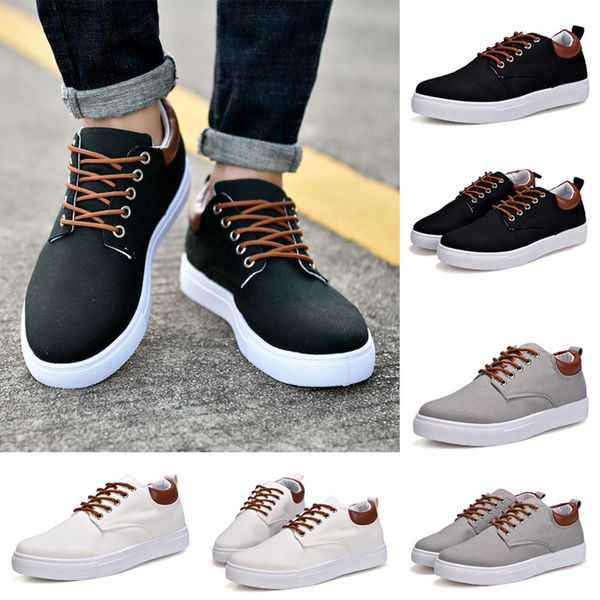 

2019 fashion casual shoes low cut canvas sneaker combination shoes mens womens fashion casual shoes 39-46, White;red