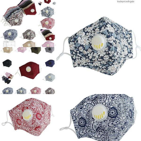 

valve dhl protective mask pm2.5 washable anti-dust reusable cotton face masks c 0wsz gygj