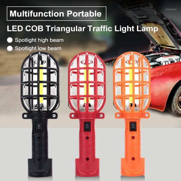

portable lanterns 2021 auto repair light cob led warning lamp camping lights super bright hiking for outdoor drop 1