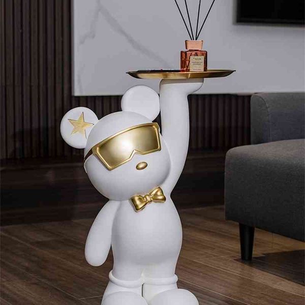 

33creative violence bear large floor tray living room sofa home soft decoration new house gift giving ornaments
