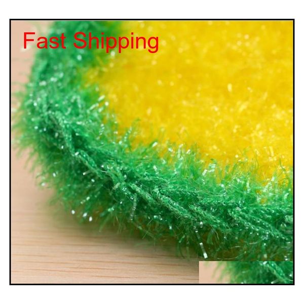 

polyester acrylic dish towel handcrafted non-stick oil lint-cleaning cloth in the kitchen absorbe qylkor wphome