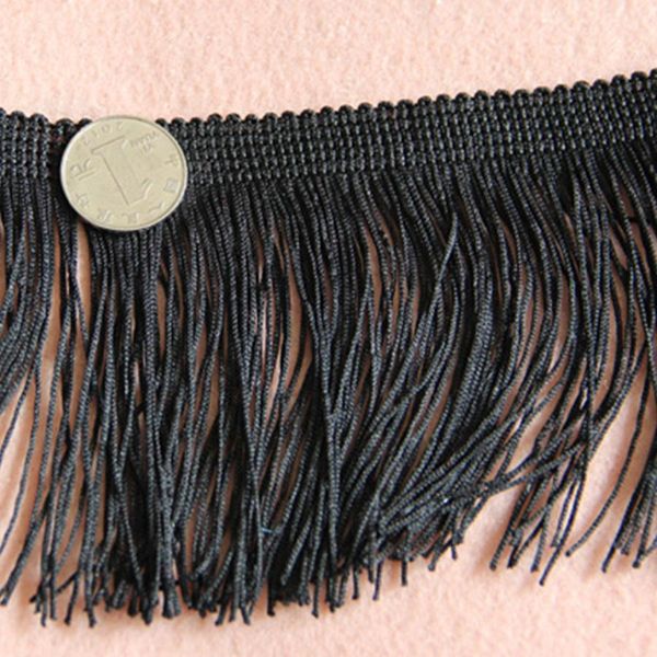 

1m bag lace curtain accessories tassel trimming stage clothing textiles long chainette fringe tassels width 10cm h bbycdp