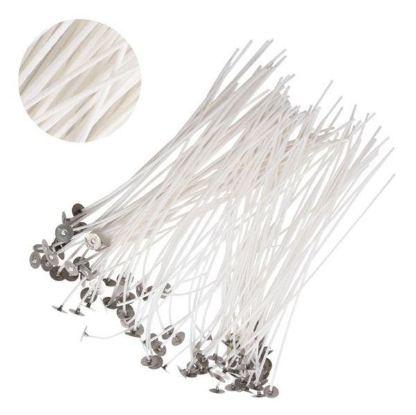 

light 100pcs bag pure cotton core candles wicks cotton candle wick 10cm pre waxed for candle making candle diy d3 wmticf