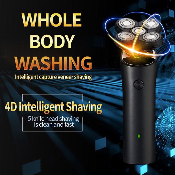 

электрический бритвой для мужчин мокрый и сухой ротационные бритвы беспроводные водонепроницаемые электрические бритвы usb аккумуляторные эл