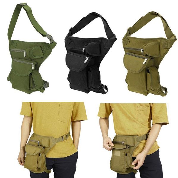 

multifunctional outdoor waist bag tactical drop hiking hunting motorcycle hunting tool leg bag waist pack sports