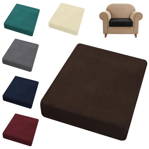 

couch cushion cover stretchy sofa chair seat slipcover furniture protector soft waffle pattern reversible covers