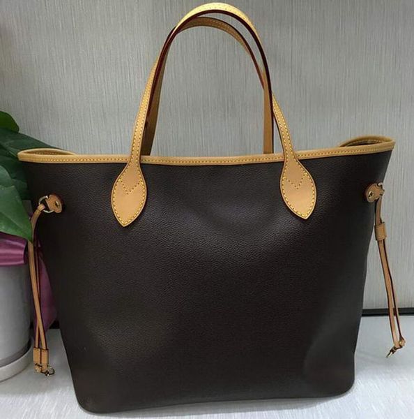 

fashion shopping bags brown flower plaid women bag classic designer leather handbags for lady with purses 3 colors online high-quality