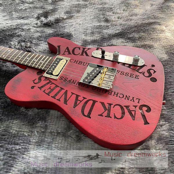 

chinese electric guitar maple elder body chrome hardware t l custom rosewood fingerboard