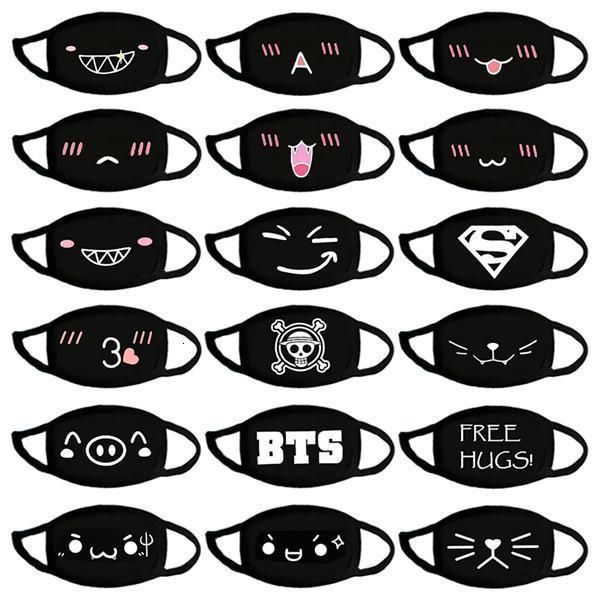 

smile cute stock masks us teeth dhl party bear creative cotton cool travel face cover men women kpop mask decooutlet5bto