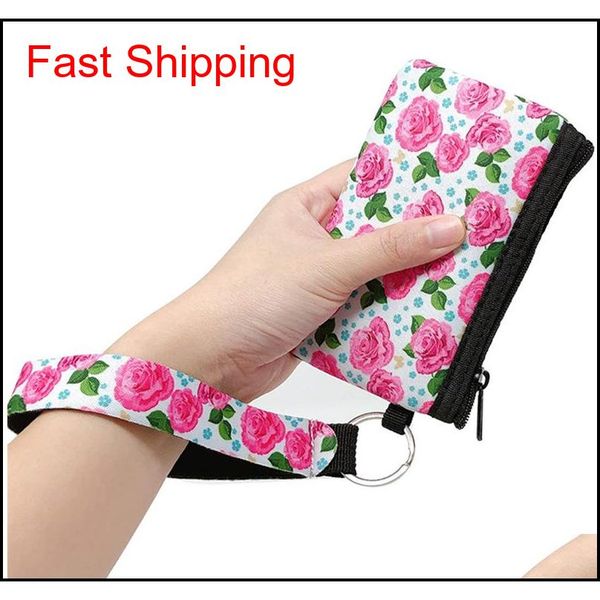 

sunflower leopard cow flower printed multifunction neoprene passport cover id card holder wom qylzmm nana_shop, Silver