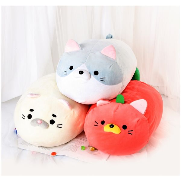 

plush cat toy stuffed round shape animal soft doll cute fat cat plush kids toys cat pillow cushion birthday gift for f wmtkco