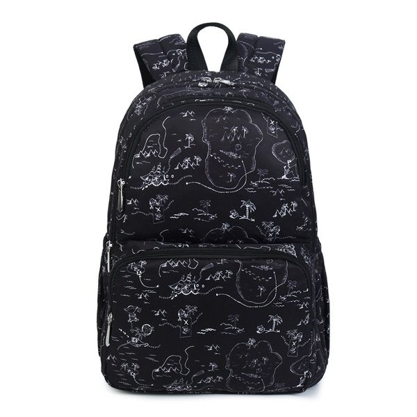 

fashion print children's school backpack for boys and girls waterproof nylon backpacks book bags mochila infantil
