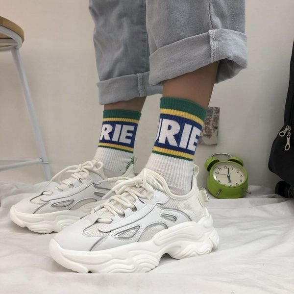 

2021 new female fashions rentals until vulcanized women's breathable father's shoes ub4v, Black;white