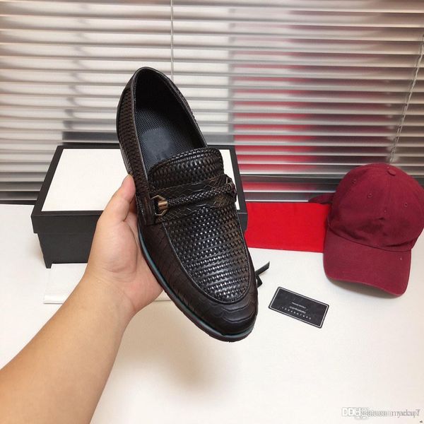 

c8 21ss casual pu leather shoes men black men dress shoes male oxford footwear moccasins men party shoes 33