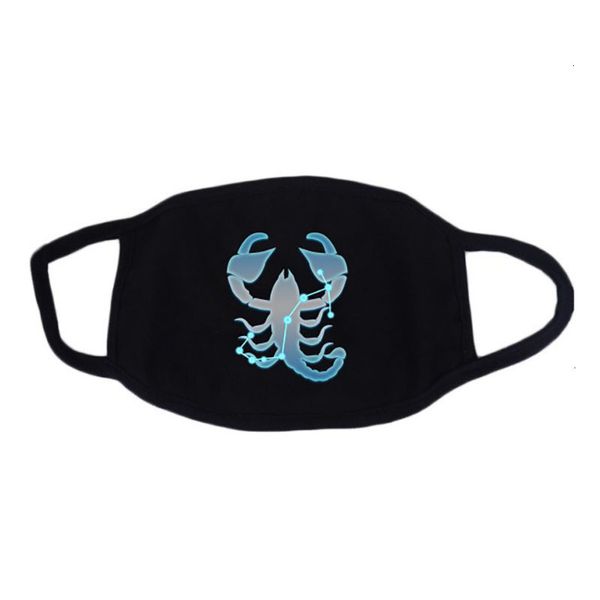 

factory constellation fluorescent fashion cotton reusable out door sport riding masks designer face mask