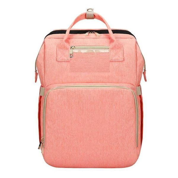 

portable folding crib mummy bag multifunctional large capacity bag outing mother and baby backpack