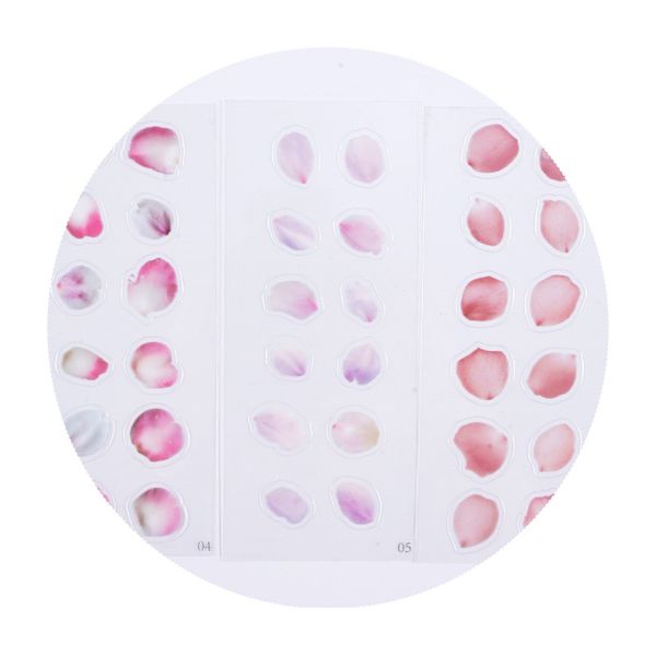 

resin sticker long flower petal stickers clear film floral embellishments inclusions uv resin craft supplies scrapbooking