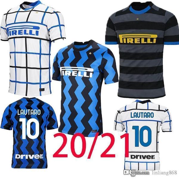 

2020 2021 inter milan soccer jersey lukaku vidal barella lautaro eriksen alexis hakimi 20 21 men football shirt, Black