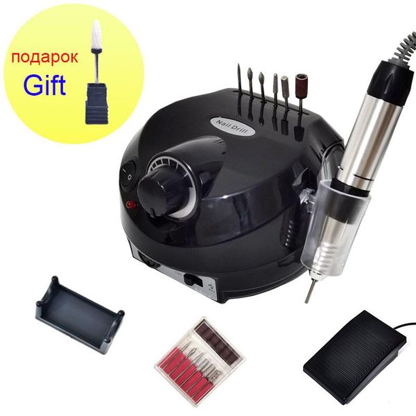 

nail drill & accessories 35000 rpm electric machine profession manicure pedicure handle art tools bit set