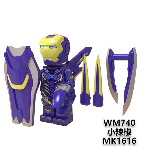 

block toys superheroes series building block man iron hero tony stark movies blocks 2020 sell educational toys gift of the child