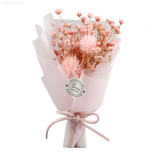 

valentine bouquet diy flower box dried roses gift wedding banquet decoration